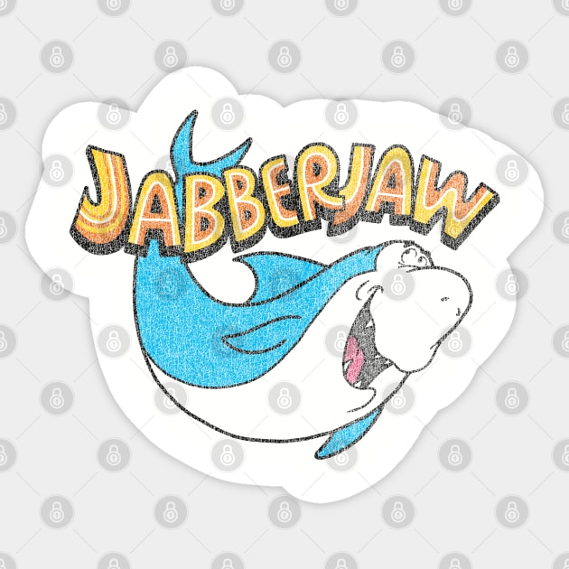 Jabberjaw Sticker by Chewbaccadoll